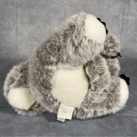 Ganz Vintage Kiwi Mommy Koala w 2 Babies 10" Plush Stuffed Animal Lovey 1994 - Picture 8 of 9